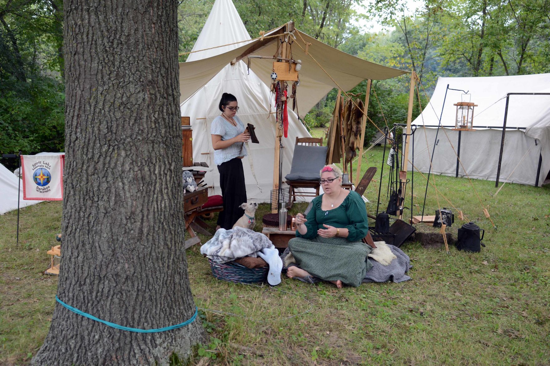 Scenes from the Baraboo River Rendezvous